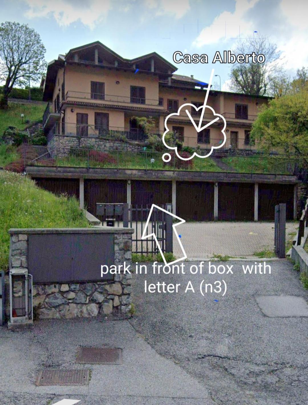 Casa Alberto - Appartamento Zona Bellagio Magreglio المظهر الخارجي الصورة